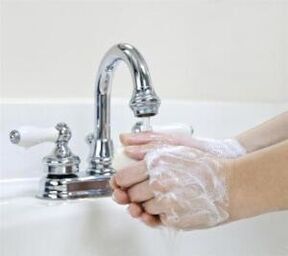 Voorkomen van worminfectie - handen wassen