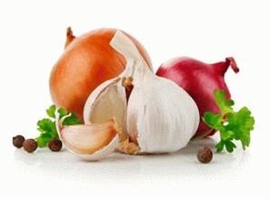 Reiniging met uien en knoflook